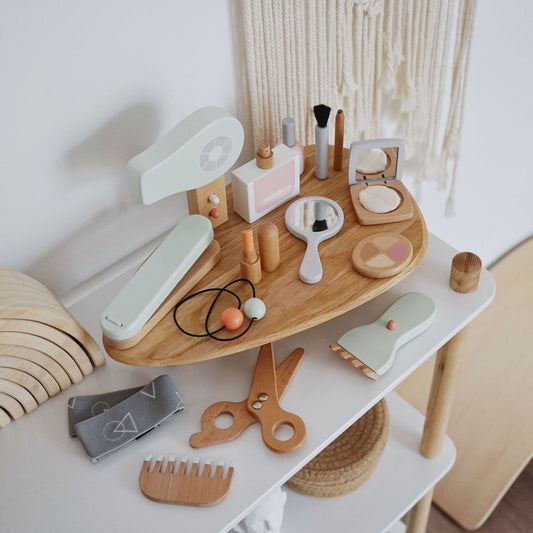 Wooden Children's Simulation Dressing And Makeup Toys