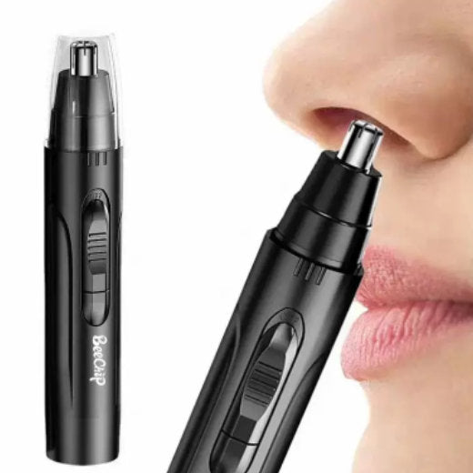 Black Electric Nose Hair Trimmer Ear And Nose Hair Trimmer