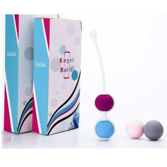 Female Dumbbell Ball Pelvic Floor Muscle Rehabilitation Device For Intimate Area Exercise Tightening Vagina Massage Gear Set Of 4 Silicone Balls