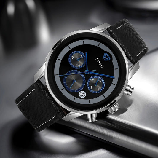 Mens Business Quartz Watch Gift Set