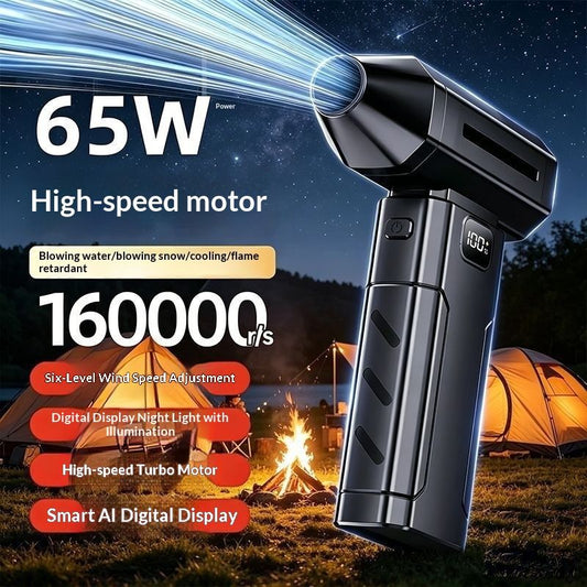 Handheld Streamer High-pressure Violent Hair Dryer No Harsh Motor Car Cut