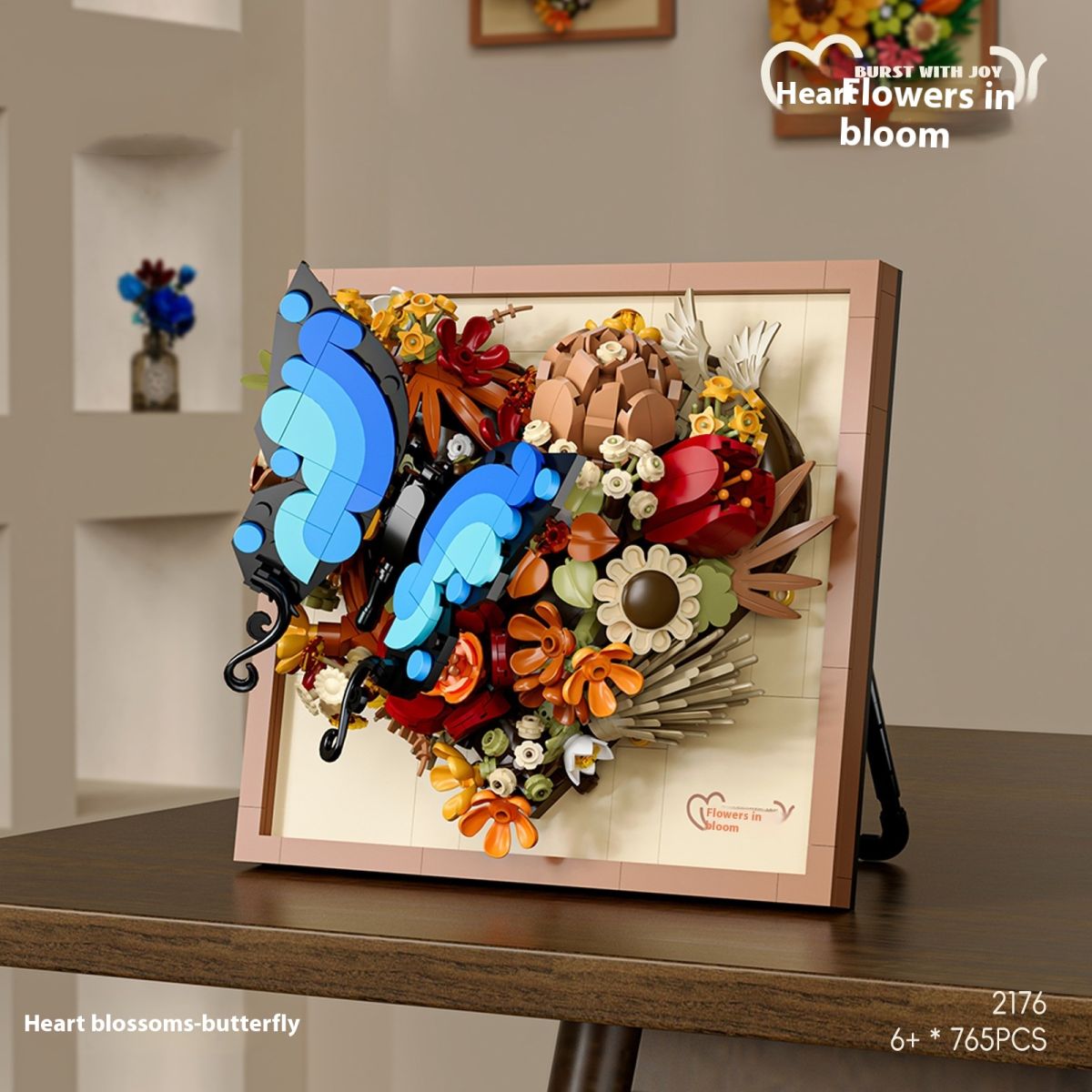 Creative Building Blocks Pansy Assembled Toys