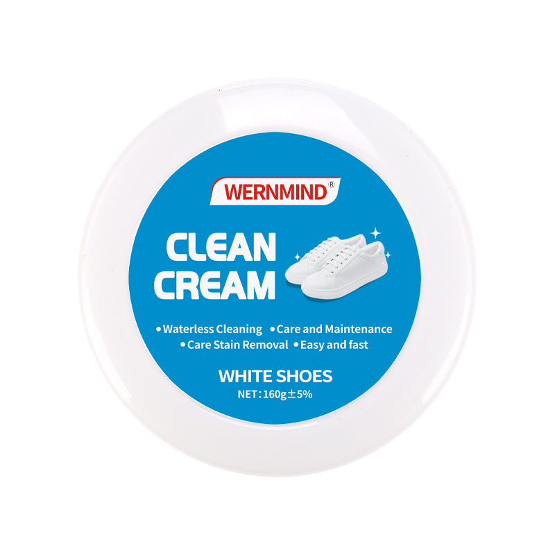 160g White Shoe Cleaning Cream Shoe Care For Sneakers
