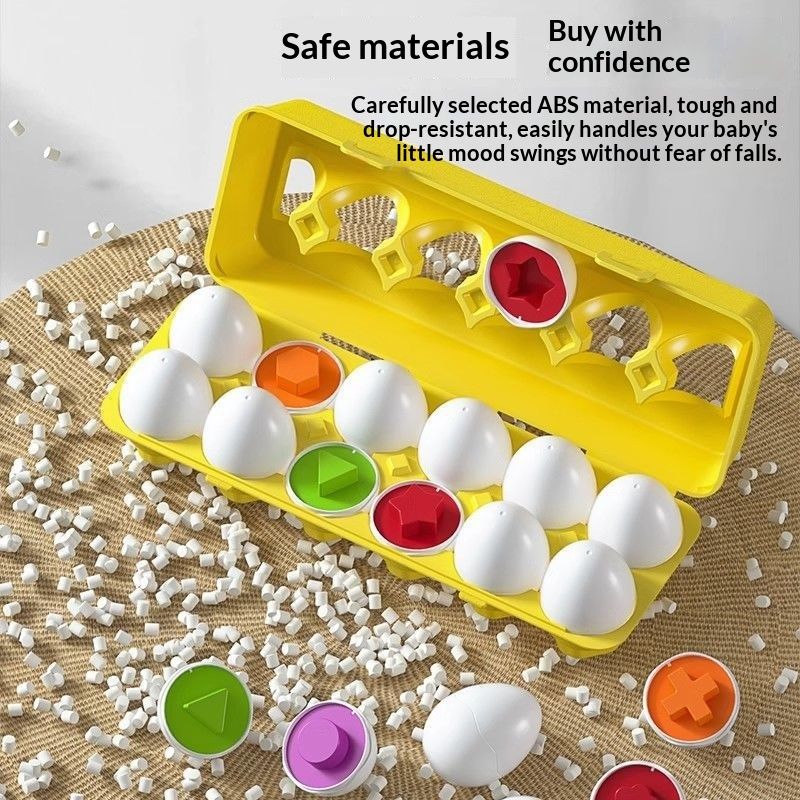 Smart Shape-matching Toy Building Blocks For Children