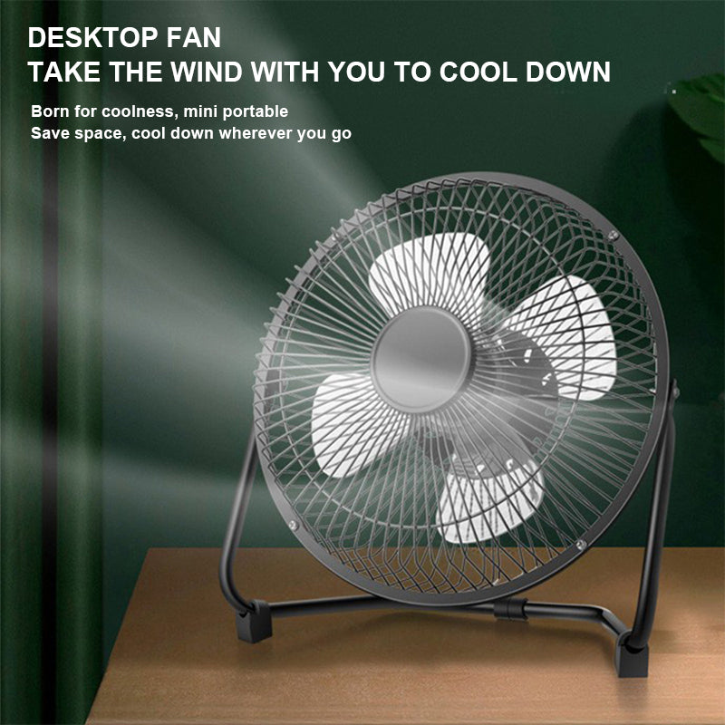Portable Mini USB Cooling Fan 360 Small Desktop Desk Quiet Computer 4  6  8 Inch  20.3x20x11