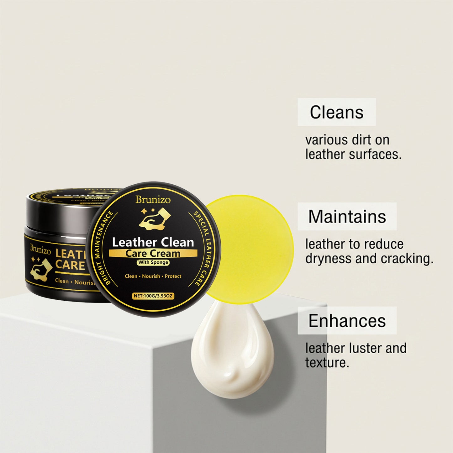 Leather Clean Care Cream