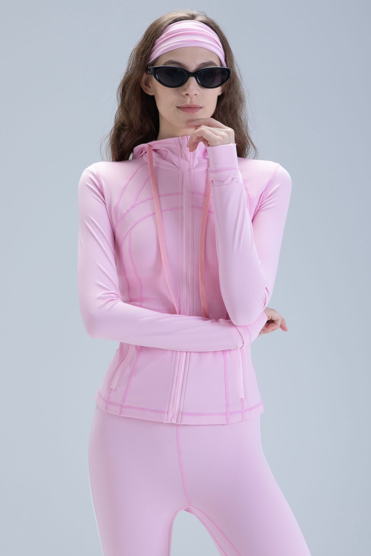 Yoga Wear Nude-Feel Fitness Apparel Long-Sleeve Running Top Quick-Drying Shirt Womens Pilates Jacket