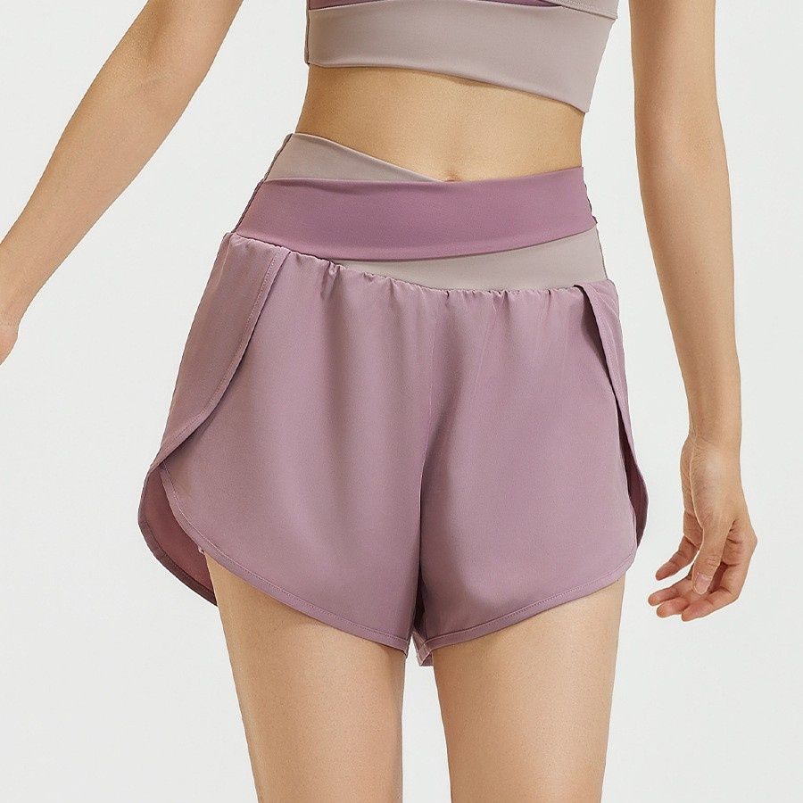 Anti-exposure High-waist Three-quarter Pants Outdoor Yoga Pants