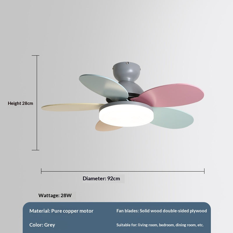 Modern Minimalist Home Integrated Fan-light