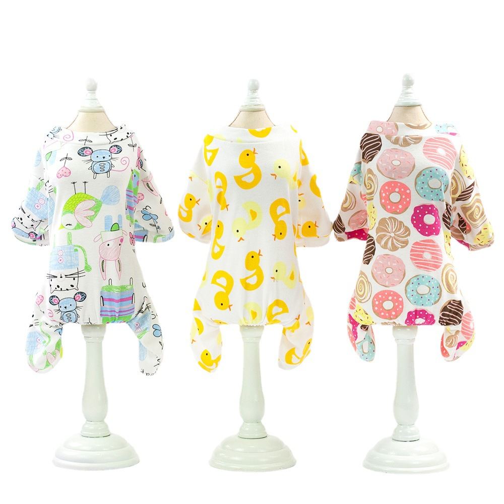 Pet Clothes Pajamas Five-color Home Wear