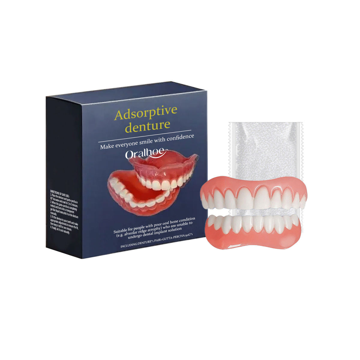 Denture Grooming Kit For Everyday Oral And Dental Care