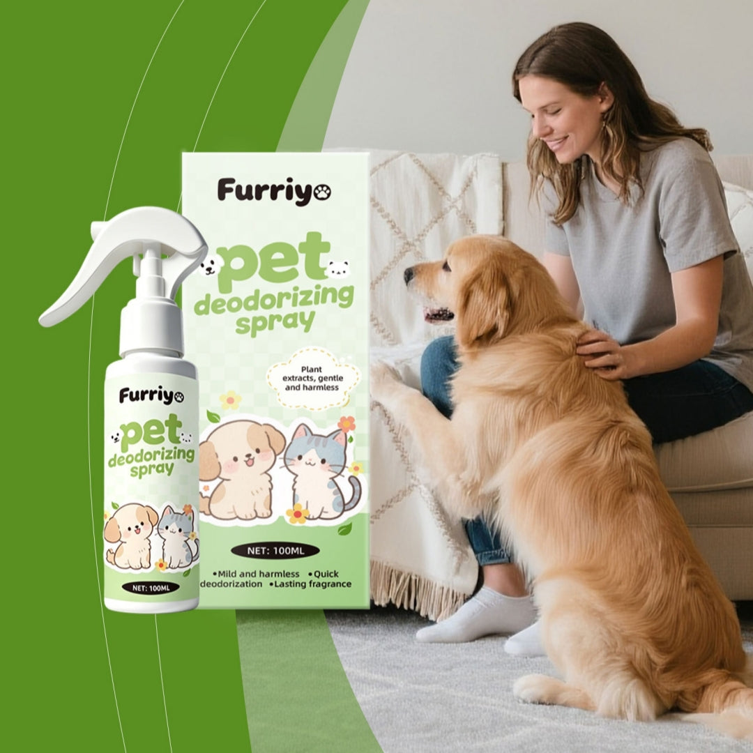 Pet Deodorizing Spray Quick Odor Eliminator And Freshener