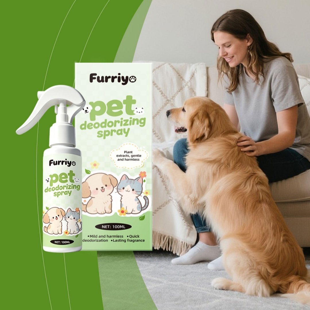 Pet Deodorizing Spray Quick Odor Eliminator And Freshener