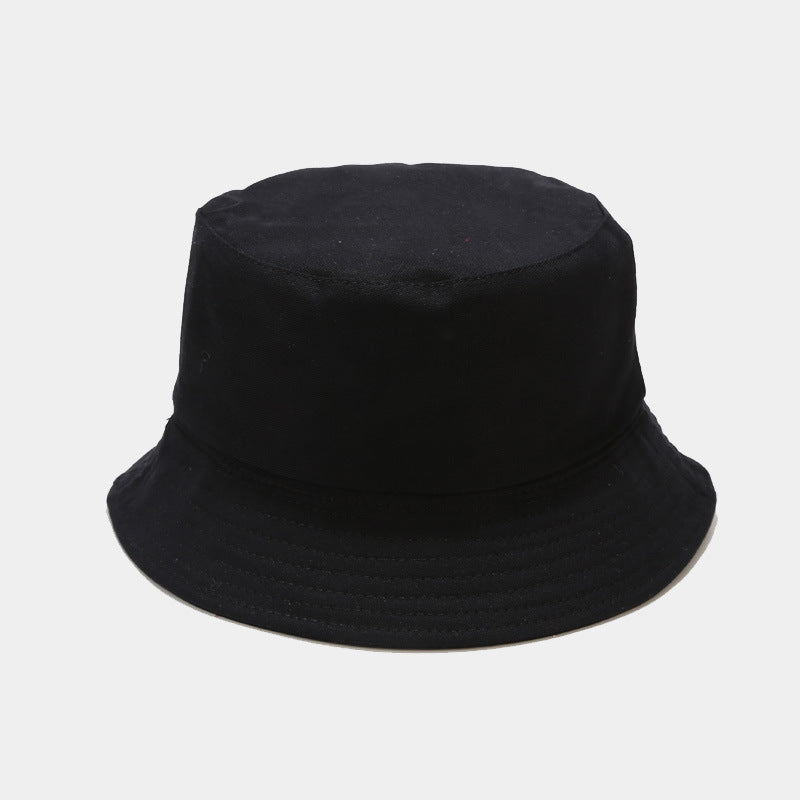 New Solid-color Double-sided Wearable Sun Hat For Outdoor Photography, Slimming Face Cap, Daily Outing Sun Protection Hat