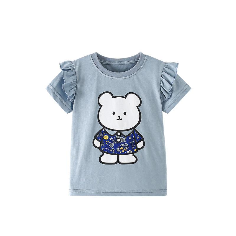 Summer New Comfortable Casual T-Shirt For Girls
