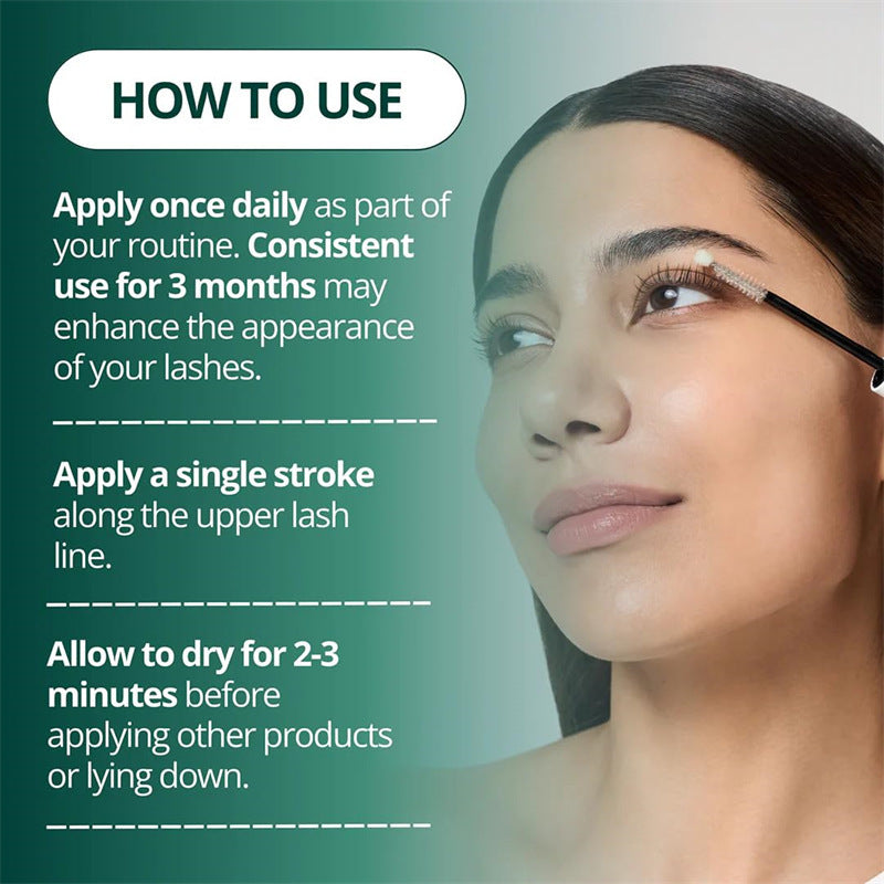 Natural Lash Serum For A Naturally Enhanced Makeup-free Look