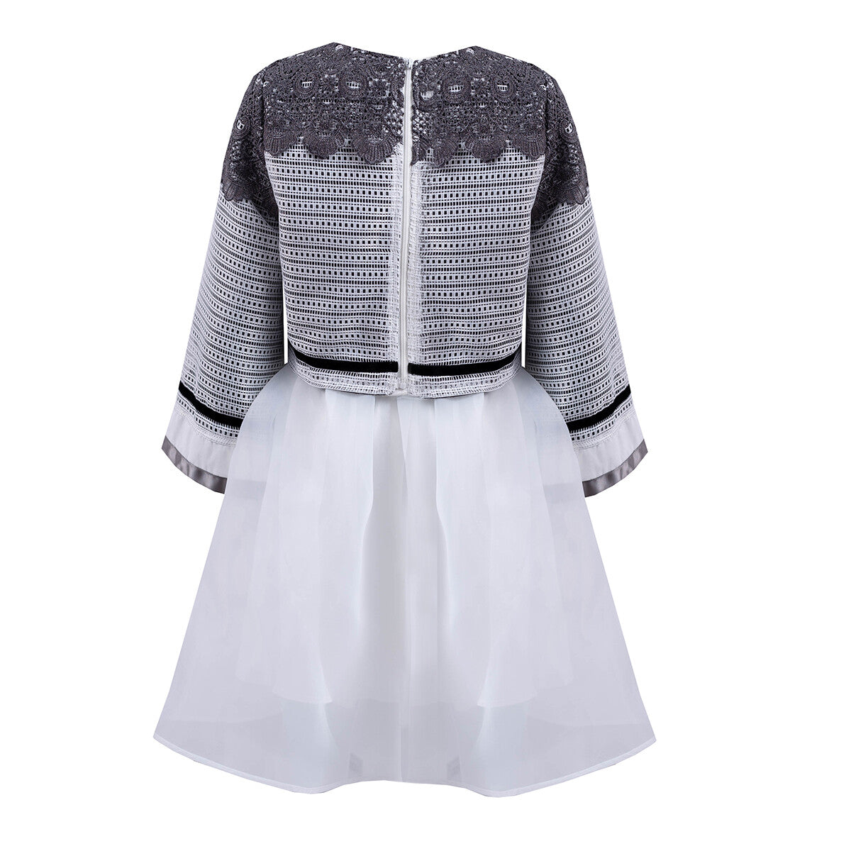 Girls Fashion Loose Fit Top & Dress Set Two-Piece Outfit - Spring