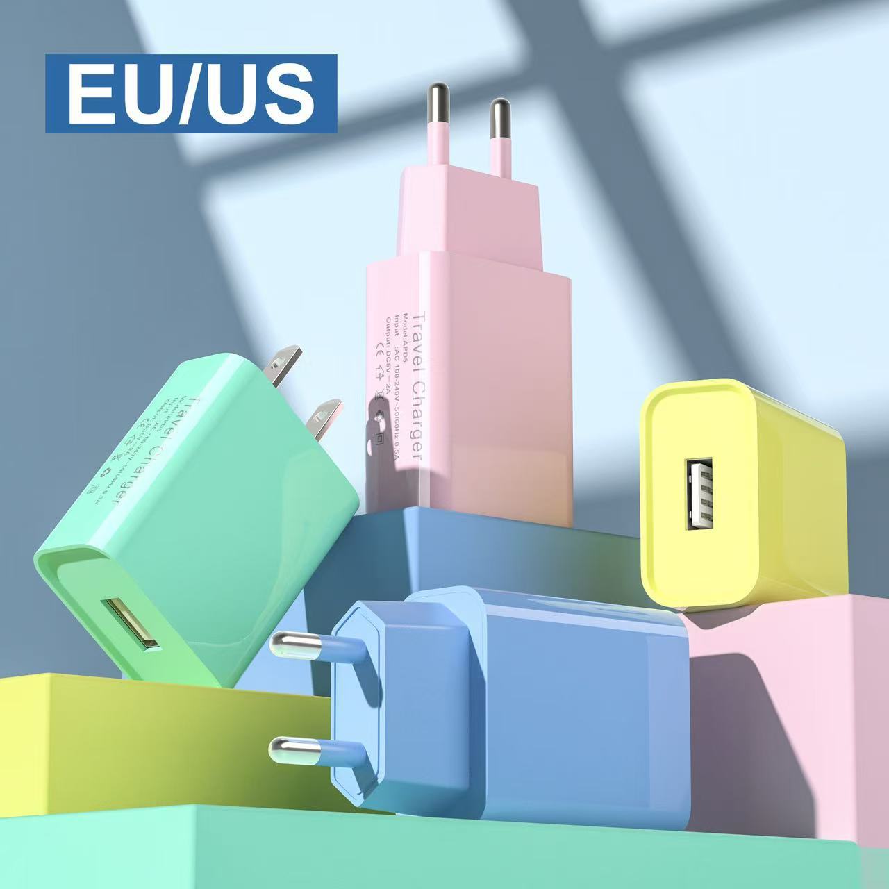 Color Macaron Fast Charge Charging Plug