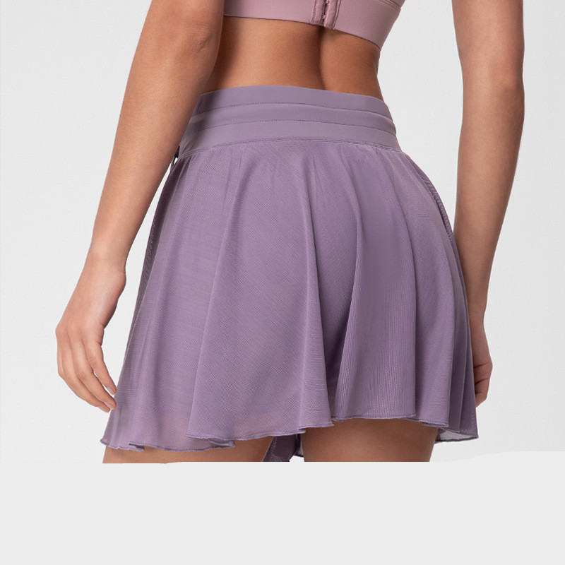 Large Size Sports Skirt Women's Yoga Culottes