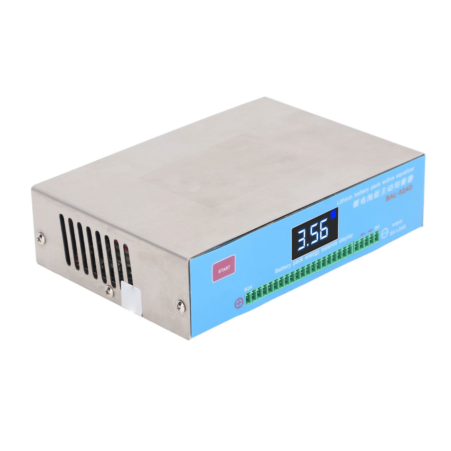 Lithium Battery Pack Active Equalizer 4‑24 Strings 5A LED Display Energy Transfer Balancer