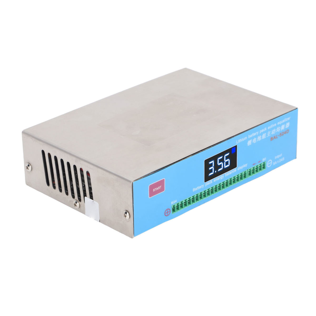 Lithium Battery Pack Active Equalizer 4‑24 Strings 5A LED Display Energy Transfer Balancer