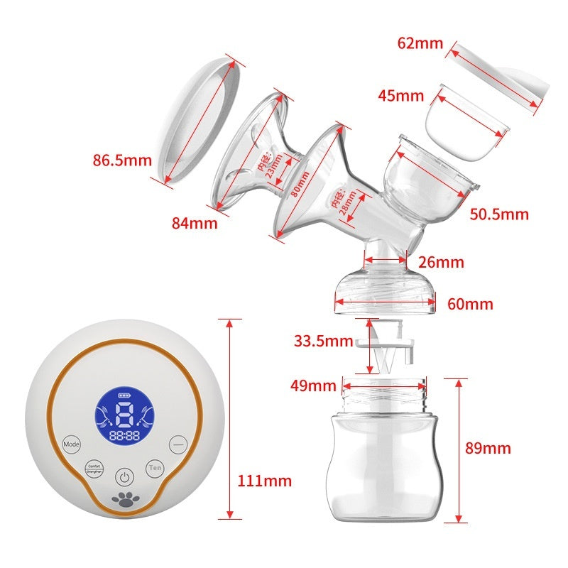 Massage Electric Intelligent LCD Display Breast
