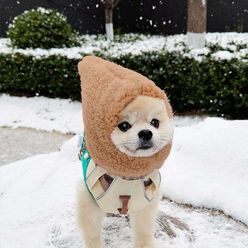 Cute Casual Winter Pet Hooded Hat