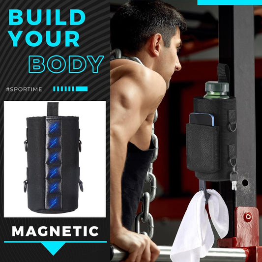 Magnetic Fitness Outdoor Waterproof Large Capacity Cup Cover
