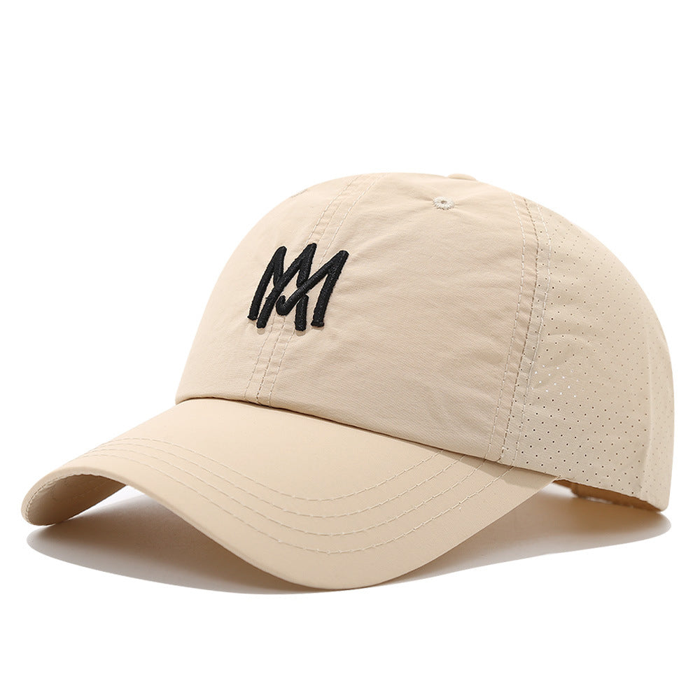New Style Men's And Women's Quick-drying Baseball Hats, Sun Protection, Breathable, Fishing Sun Protection Hats, Four Seasons Outdoor Porktail Hats, Daily Sports Hats