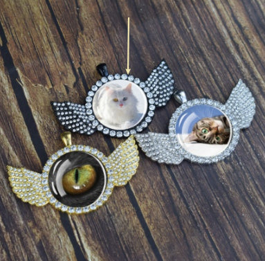 Customized Cat And Dog Pet Picture Necklaces Personalized Gifts For Family And Friends