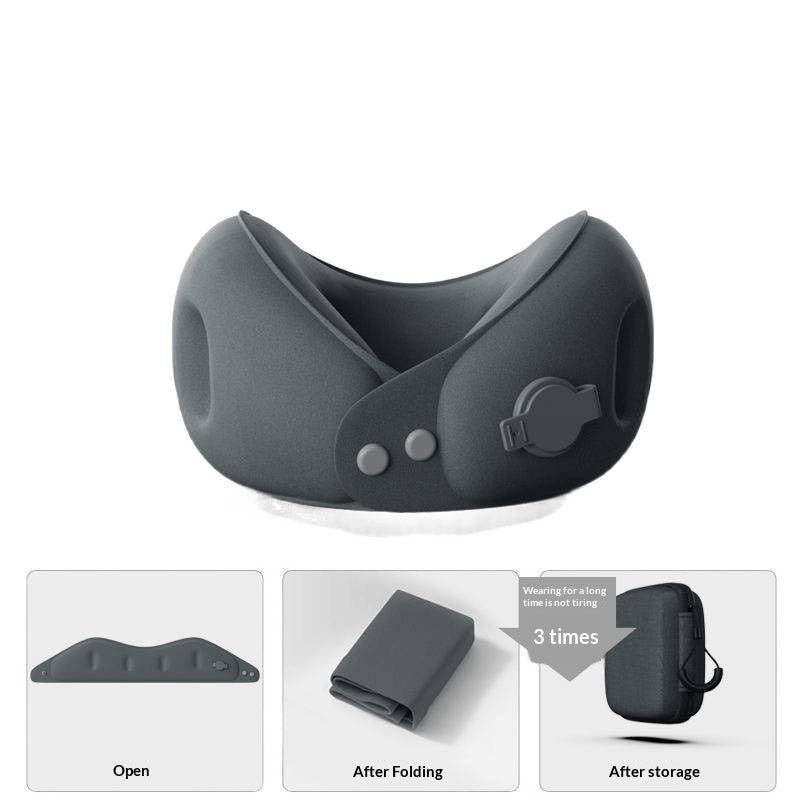 U-shaped Portable Neck Support With Charging Feature
