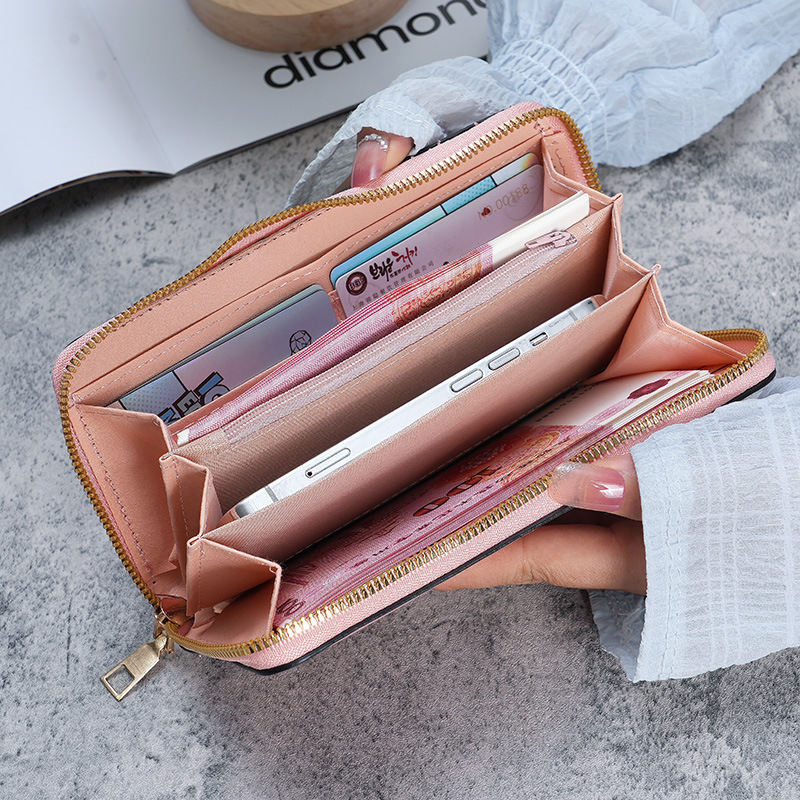 Multifunctional Card Holder Mobile Phone Bag Coin Purse Female Wallet