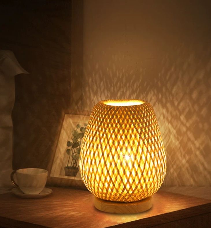 Living Room Floor Lamp Bedroom Tea Room Zen-style Bedside
