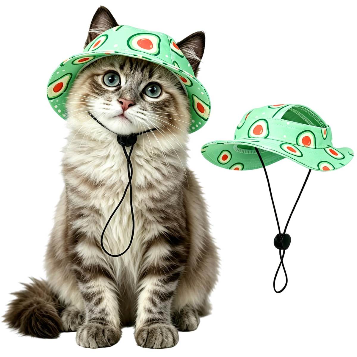 Cat Hats For Cats Only, Cat Sun Hat Sphynx Hat With Ear Hole Kitten Headwear Sun Sombrero Caps Summer Cat Cowboy Hats, Pet Chihuahua Sunscreen Baseball Outdoor Climbing Cap