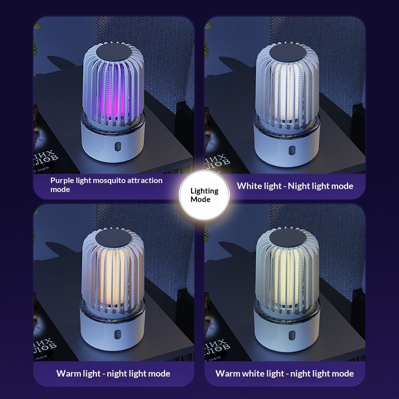 Electric Shock Purple Light Automatic Mosquito Trap For Home Use