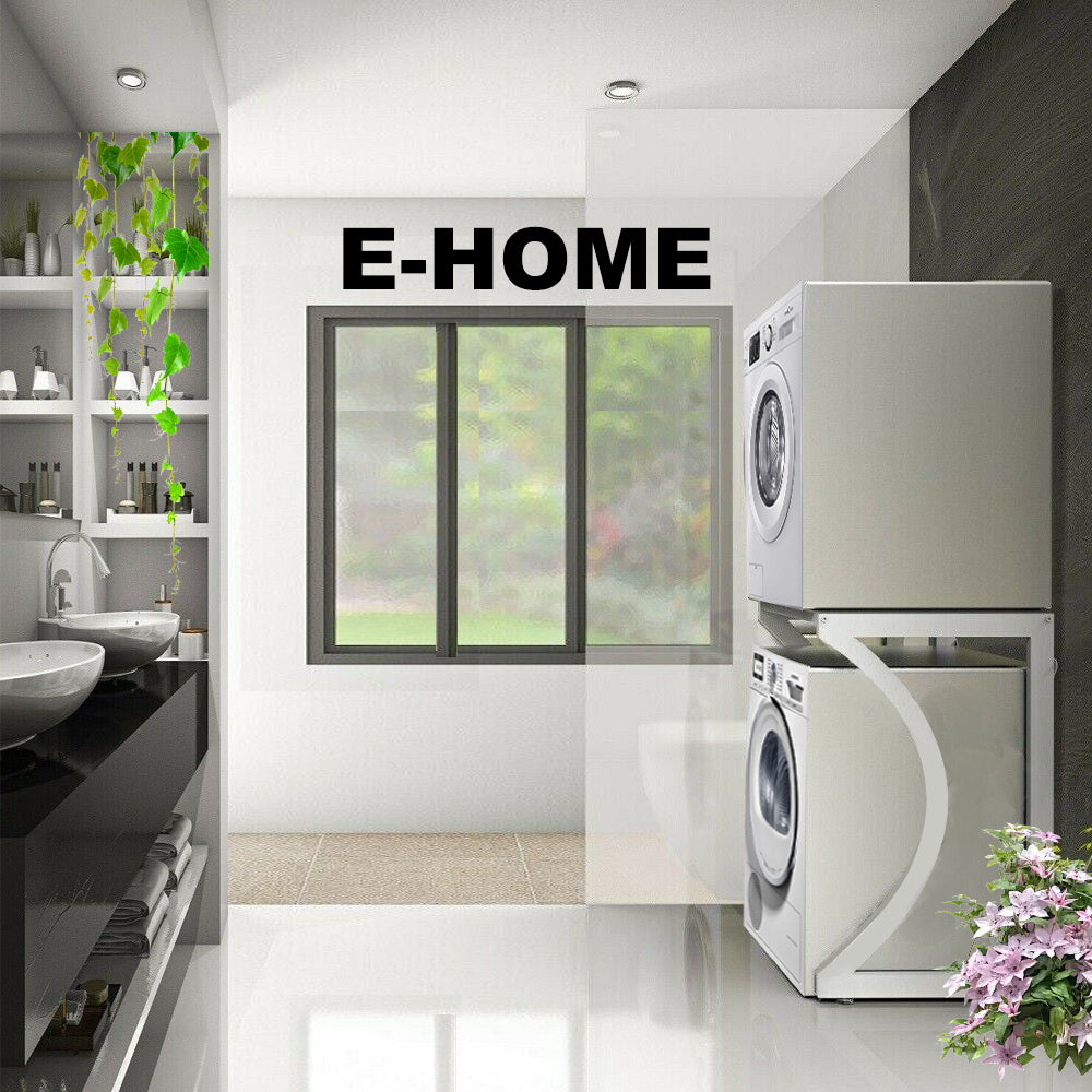 E HOME ORIGINAL Dryer Stand Maxi Adjustable Front Load Washer Machine Dryer NEW
