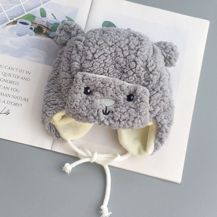 Korean Baby Sleeve Cap Winter Cute For Foodie