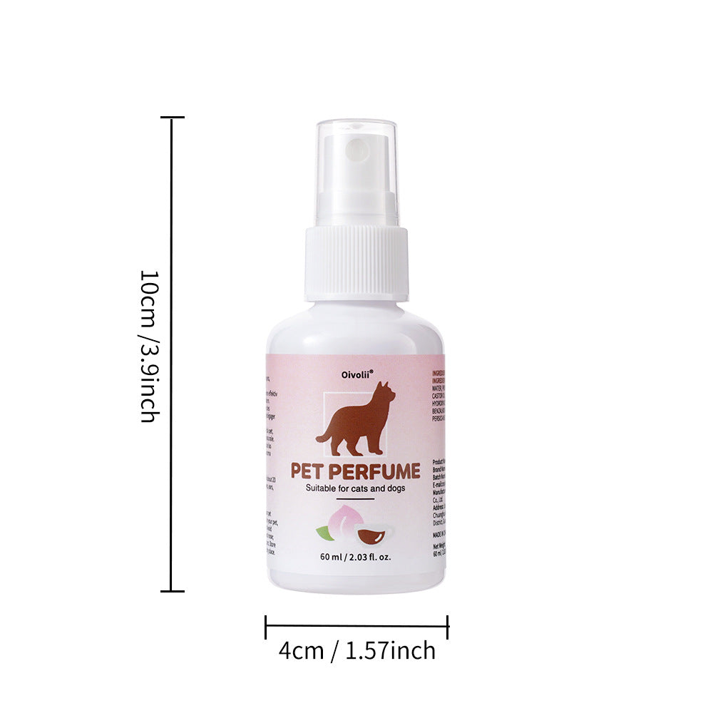 Pet Deodorizing Spray Perfume