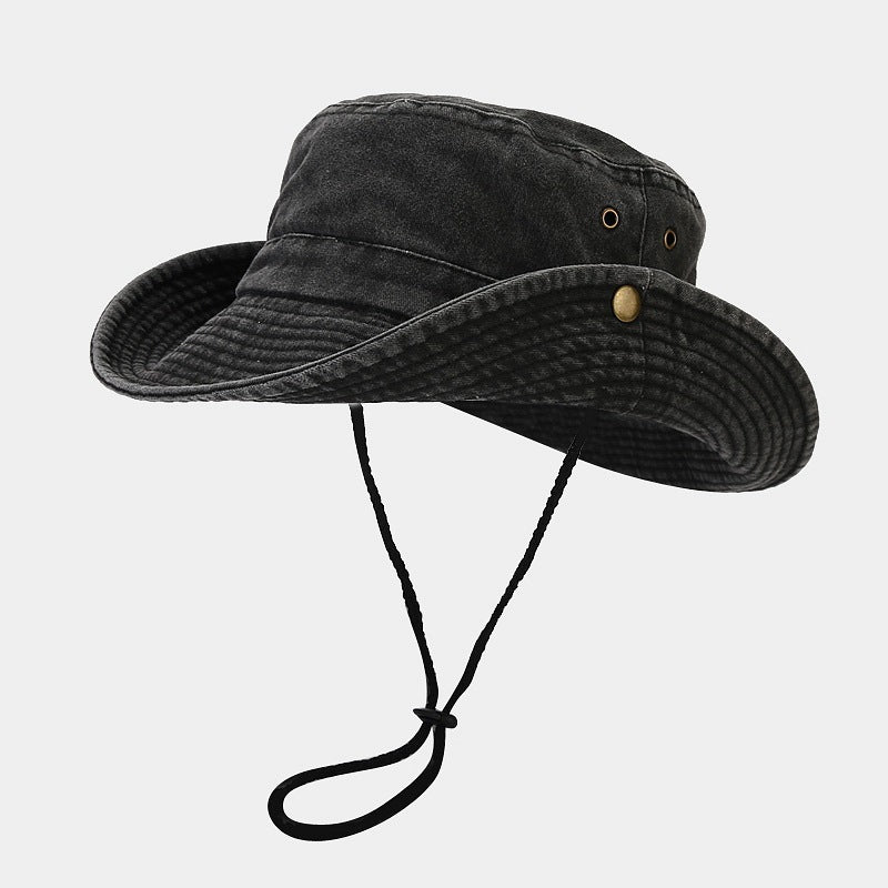 Women's Solid Color Washed Distressed Simple And Fashionable Style Cap With A Peaked Brim. Suitable For Outdoor Sun Protection, Daily Outings And Travels.