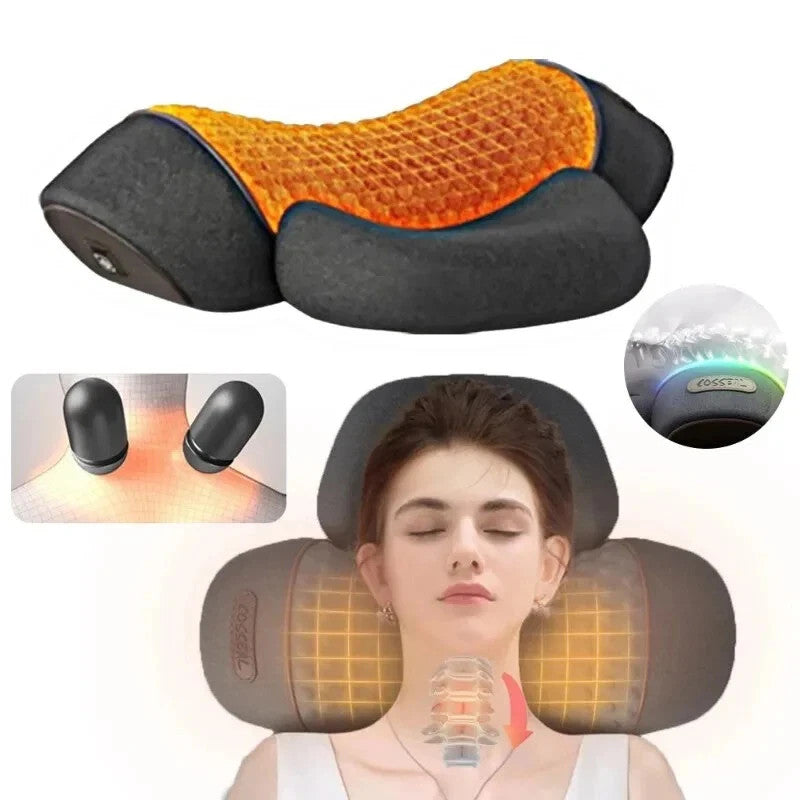 3 In 1 Electric Cervical Neck Massager Pain Shoulder Relief Body Muscle Relax UK