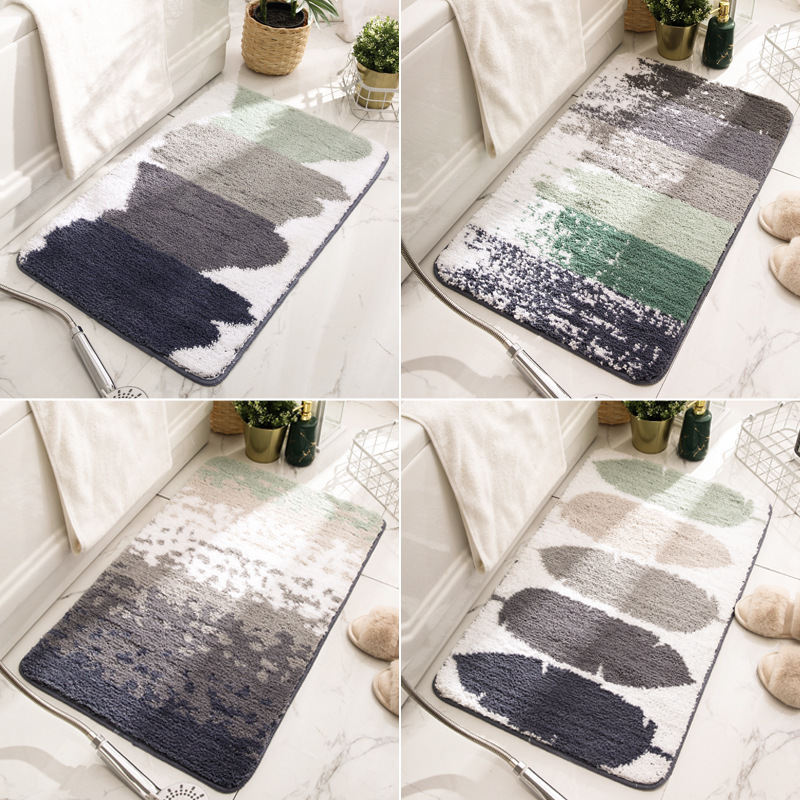 Floor Mat Door Bedroom Cold-proof Stain-resistant Easy-to-care Non-slip