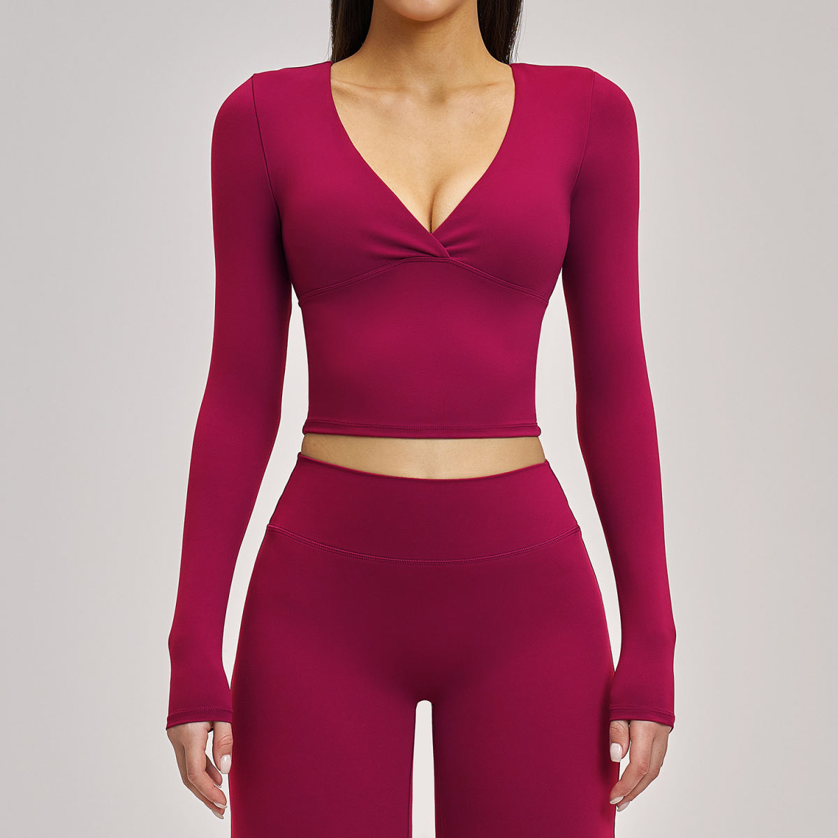 European And American SpringSummer Yoga Tops