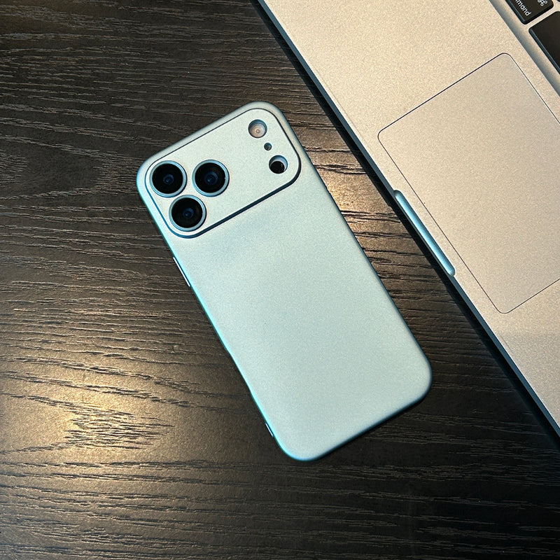 Magnetic Abrasive Non-slip Silicone Mobile Phone Case With Lens