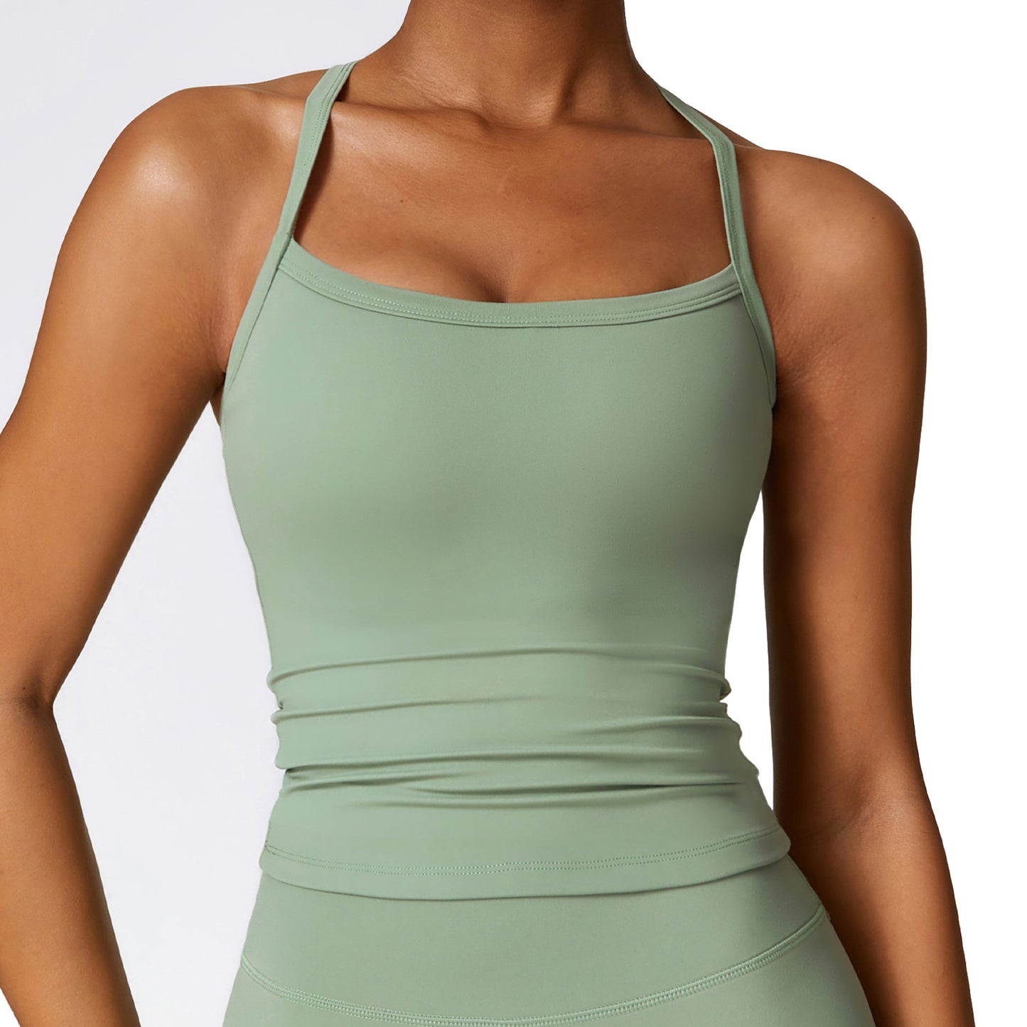 Brushed Beauty Back Yoga Vest Quick-drying Fitness