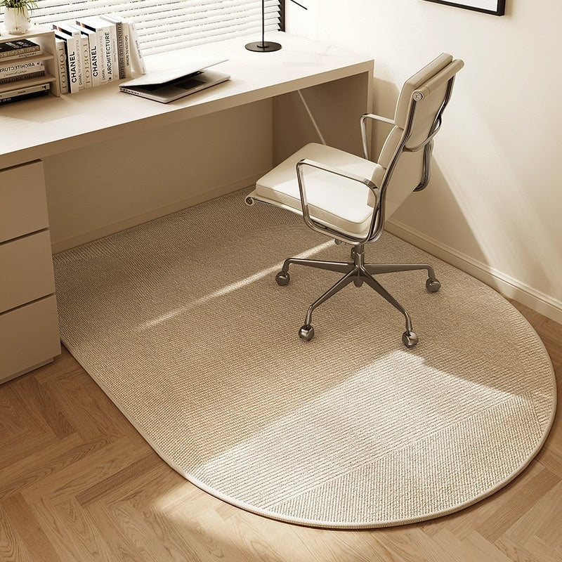 Anti-slip Home Curved Rug For Computer Chairs
