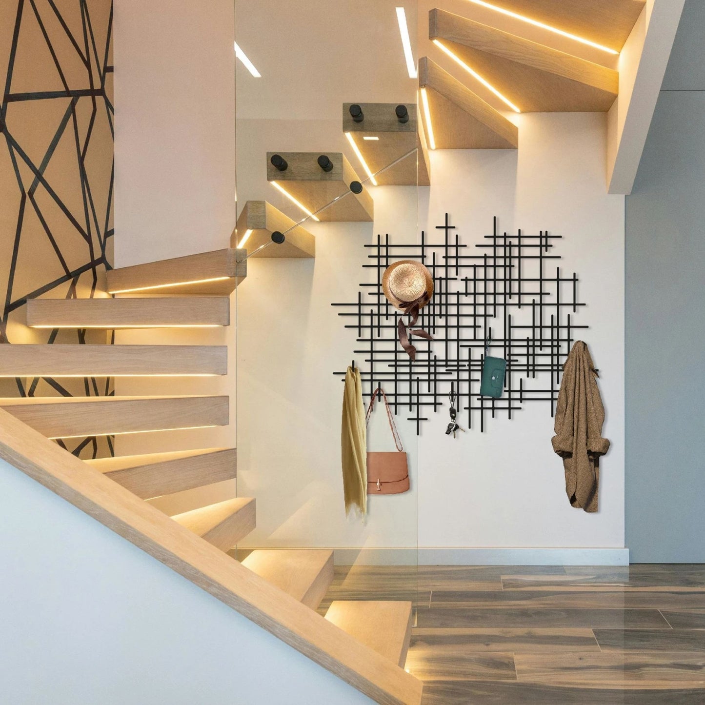 Creative Home Use Cross-Border Metal Abstract Lines