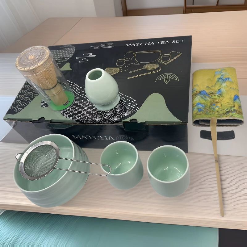 Nine-piece Japanese-style Matcha Tea Set