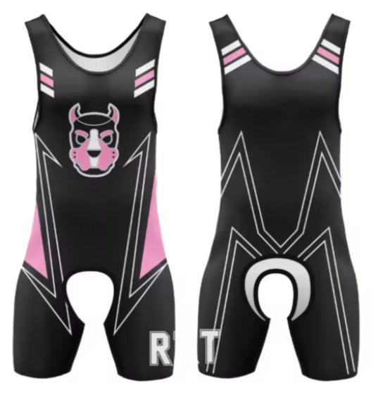 Sports Weightlifting Suit Muscle Bodysuit Wrestling Fitness Compression Wear
