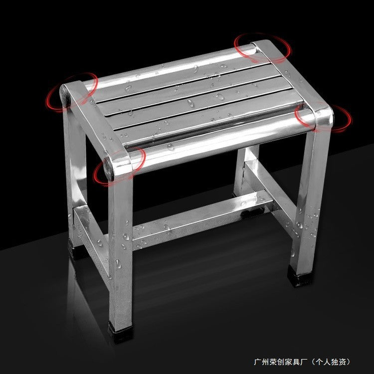 Stainless Steel Small Stool Sturdy Step Stool For Home Use