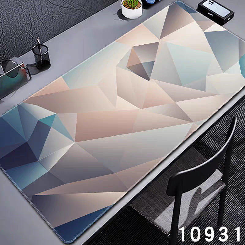 Digital Computer Gaming High End Desk Mat With Wrist And Elbow Pads Mouse Pad